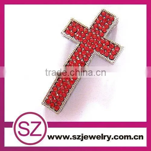 G70 newest green crystal cross religious pendant