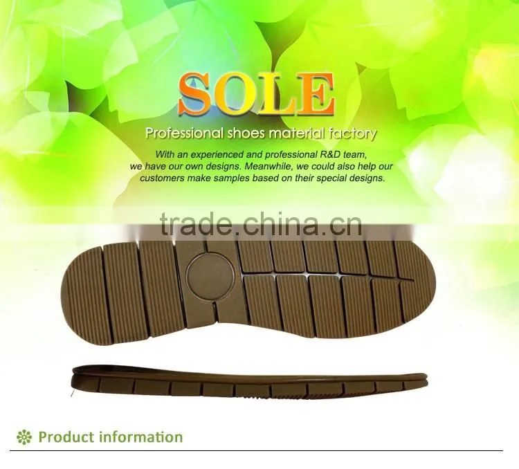 Sole design men casual shoes sole rubber sole