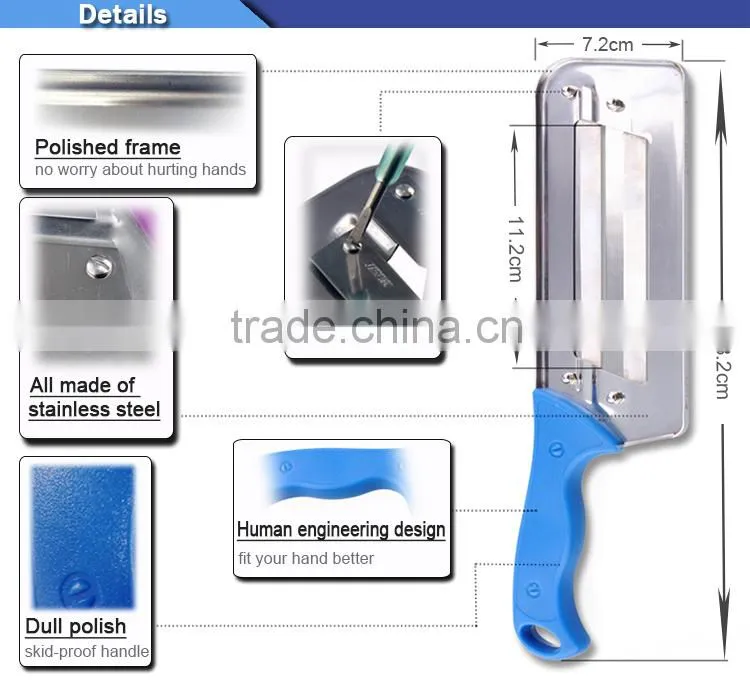 Double balde peeler / vegetable slicer/ vegetable peeler