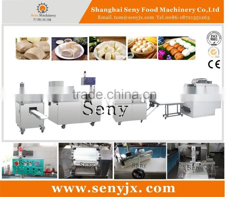 High speed steamed bun making machine