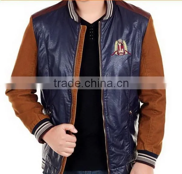 Best quality hotsell men jacket leather