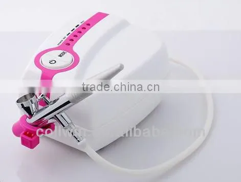 Airbrush Makeup System Foundation & Nail Spray Starter Kit Gravity Air Spray Gun, RECREATE THE FLAWLESS FILMSTAR FINISH AT HOME