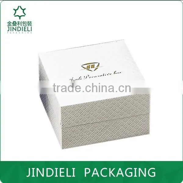 white beauty single watch gift box packaging
