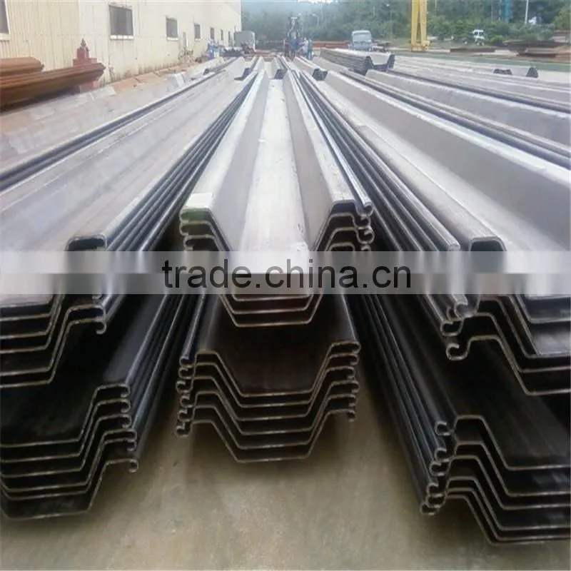 Tangshan Yunfeng construction steel platform for steel sheet pile saling for with good quality