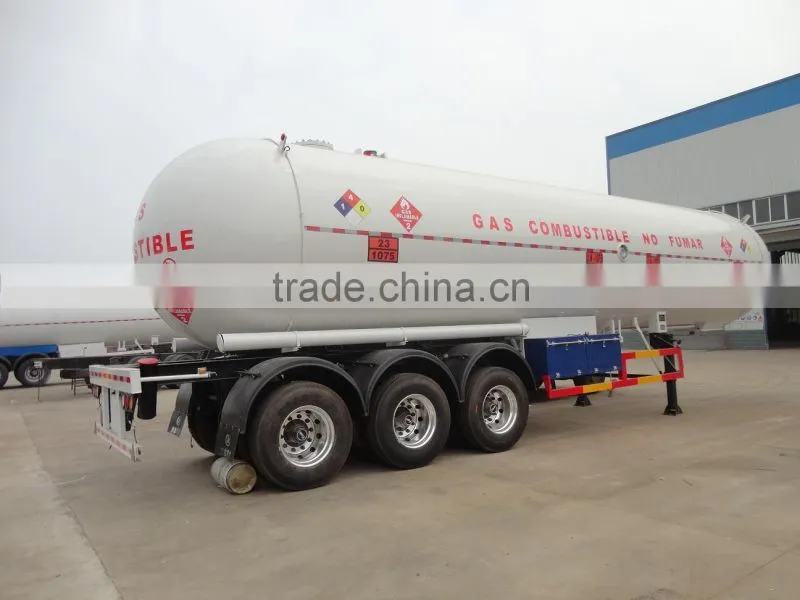 tri-axle lpg tank semi-trailer lpg tank trailer for propane