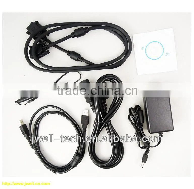 huge screen 19 inch touch screen monitor for honda civic with BNC VGA AV