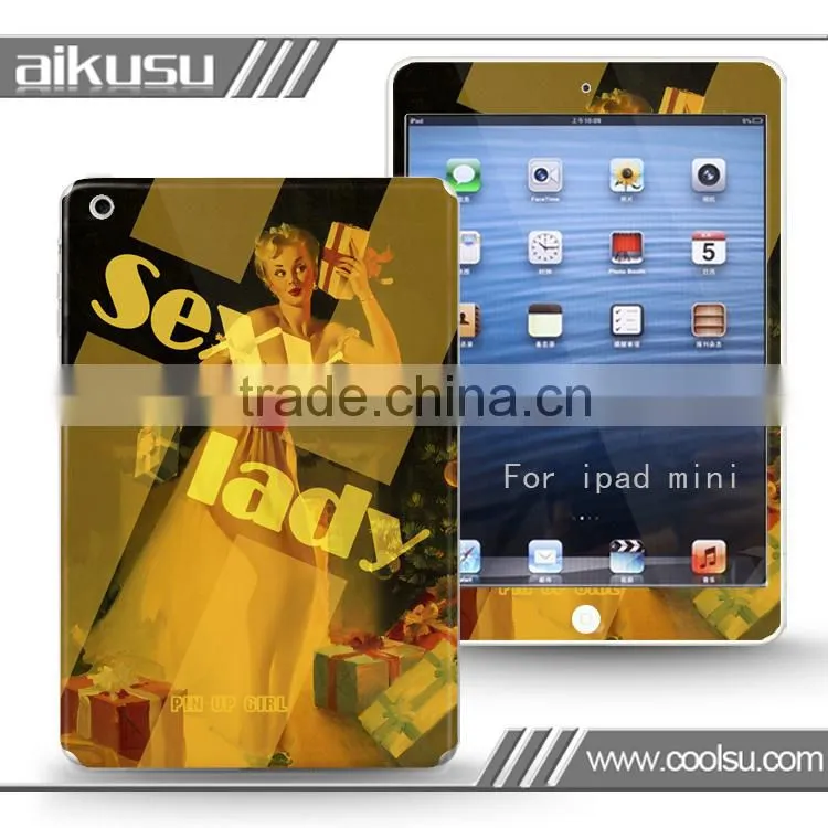 Wholesale china factory 3D color skin case covers for iPad mini