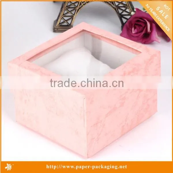 Grey cardbaord luxury single watch boxes