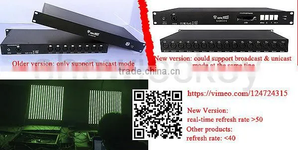 Mini Programmable LED Light Dimmer DMX 512 Wifi Remote Lighting Controller