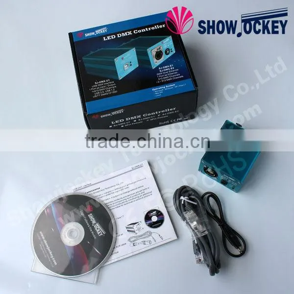 ShowJockey Compatible Madrix Artnet to DMX 8 Universe Madrix LED Lighting Control DMX