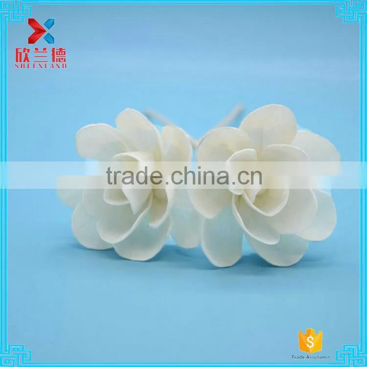 open rose natural white Colored Sola Flower Fragrance Diffuser