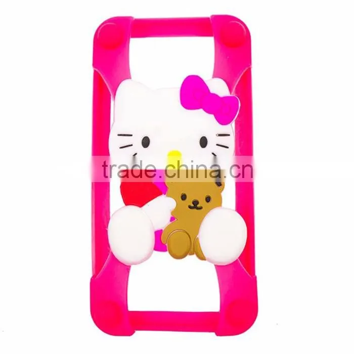 hot sell silicone cartoon phone case