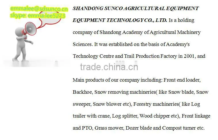 Snow Mover/ Snow Blade Pusher for tractor front loader