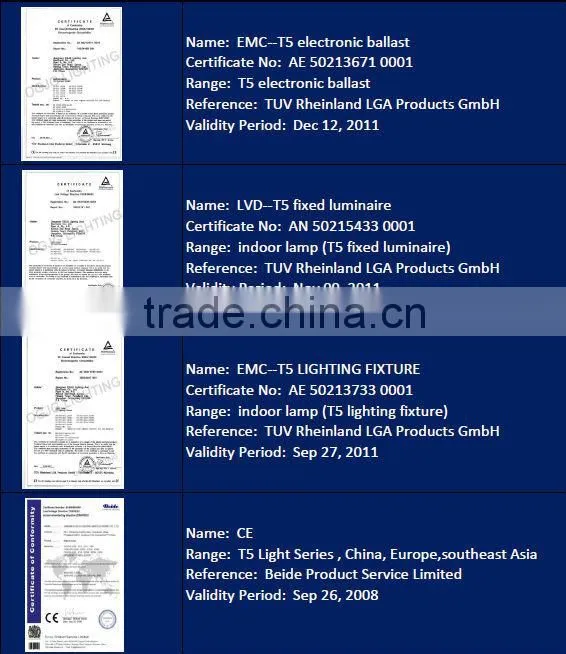 EMC ballast electronic,t5 54w ballast