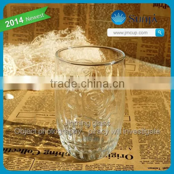 fancy crystal reusable perfect glass tea cup water cup