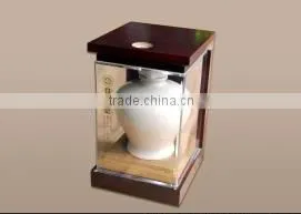Top grade acrylic product display box with galaxy design
