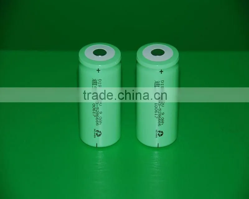 D 9000mAh 1.2v High & low temperature Ni-Mh rechargeable battery