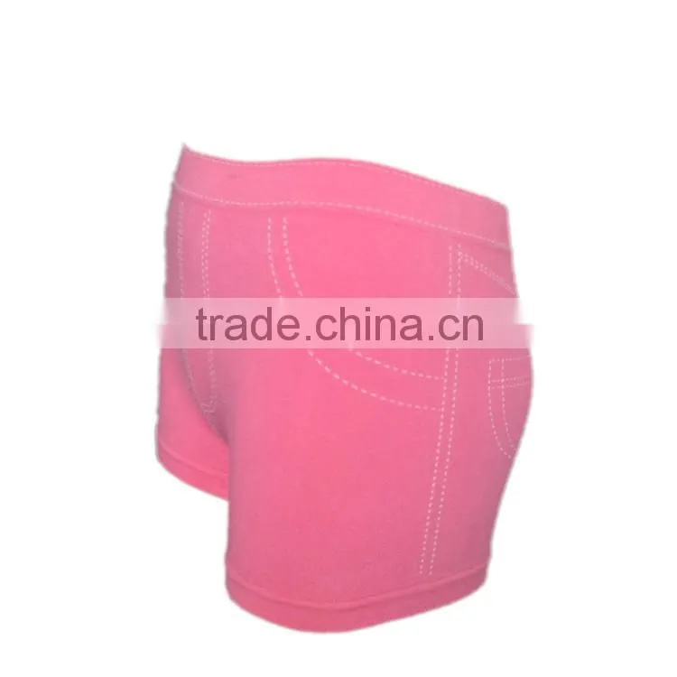 seamless girls wearing jeans boxer women boxer