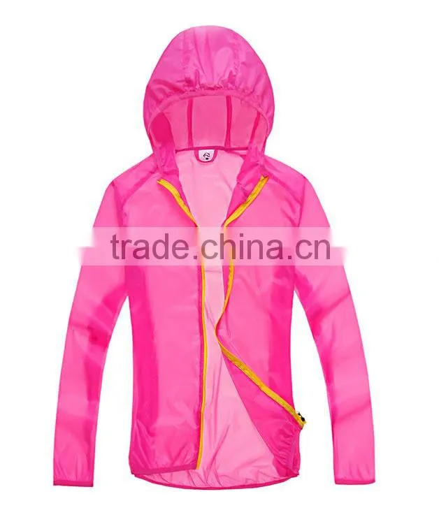 Purple women cheap summer windbreaker jacket