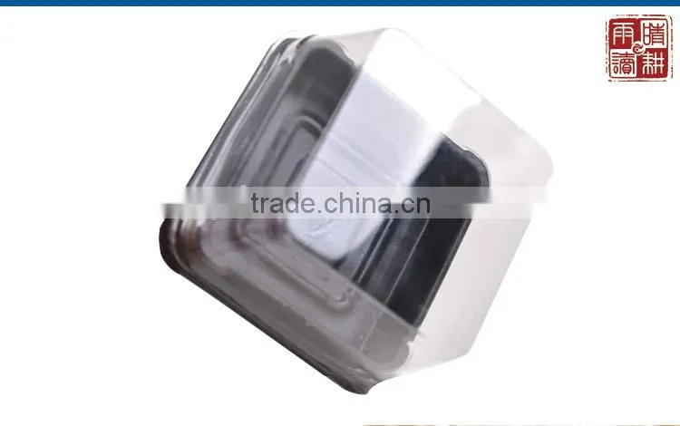 manufacturer custom food garde plastic cake box