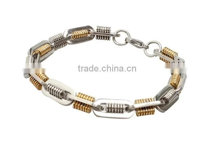 Kindy jewelry JCB0229 latest design fashion mens stainless steel bracelet