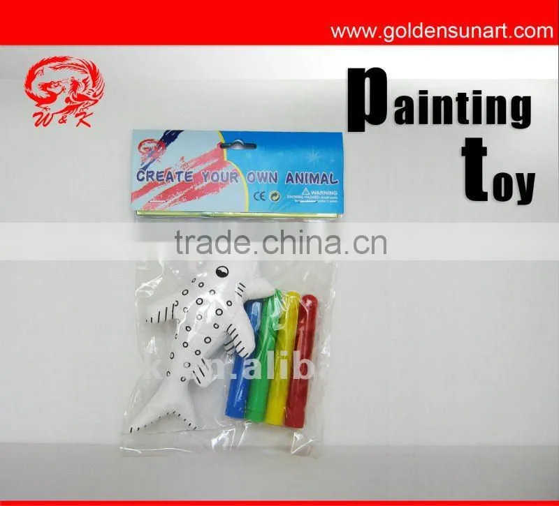 Washable painting plush toy