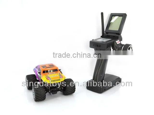 2.4G 5 Channel with liquid crystal remote control rc cars big hummer