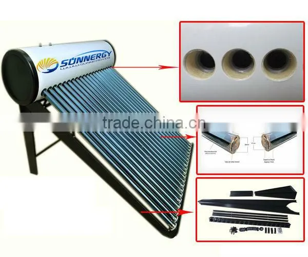2015 new home solar systems vacuum tubes for solar water heater