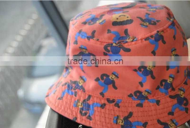 printing cotton custom made bucket hat
