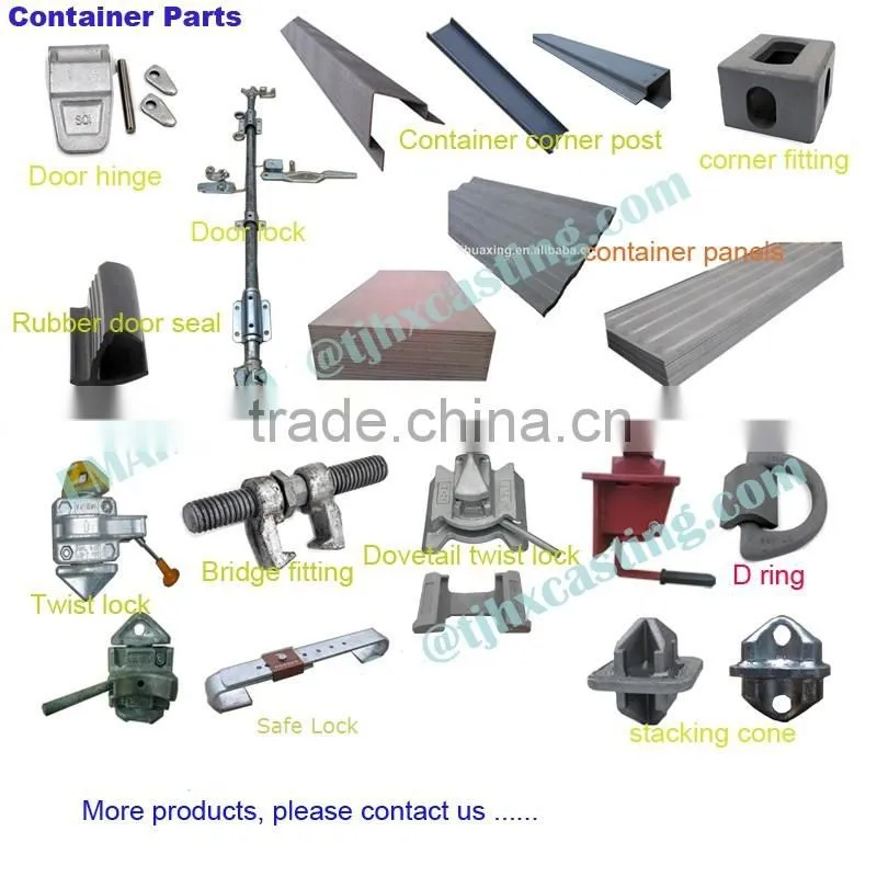 Container Parts Lashing D Ring Shipping Container Equipment