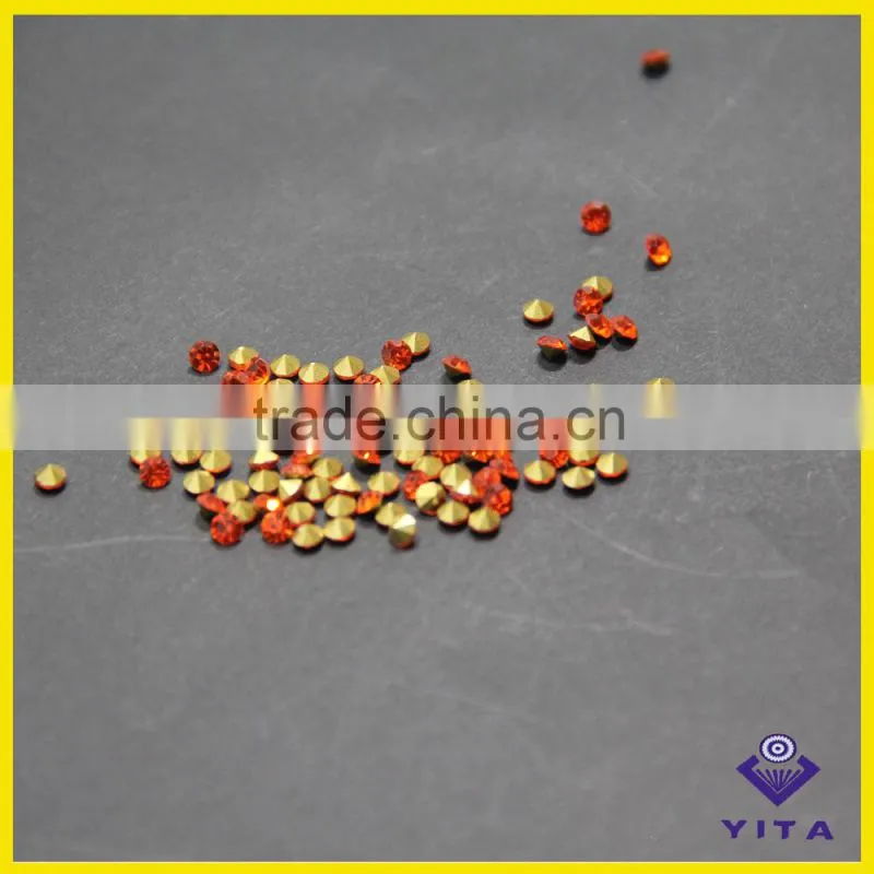 SS6.5-SS17 HYA point back glass round crystal rhinestone for wedding dress bulk buy from china