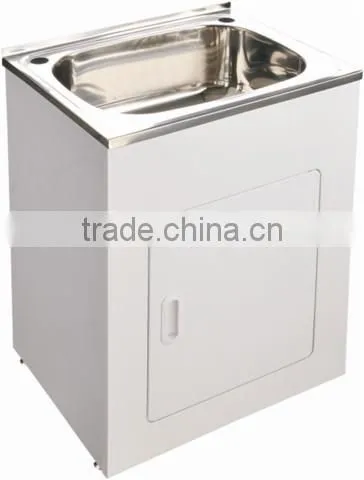 45L stainless steel deep sink for laundry