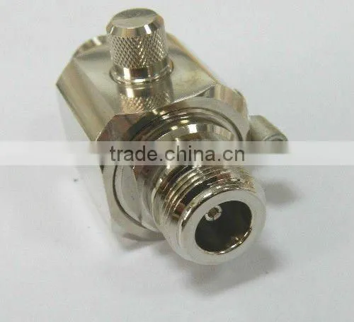 RF connector, N jack to jack, lightning arrester, surge protector, 90V gas tube