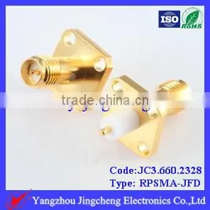RPSMA female body with flange mount micro strip