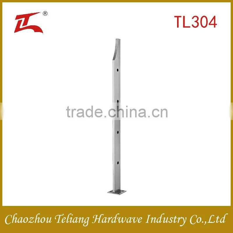 stair glass railing prices/stainless steel cable railing