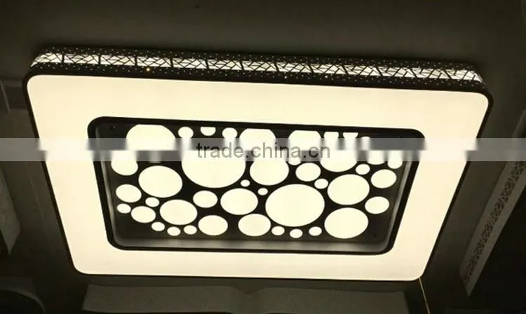 FACTORY PRICE! modern iron ceiling light for living room,white color