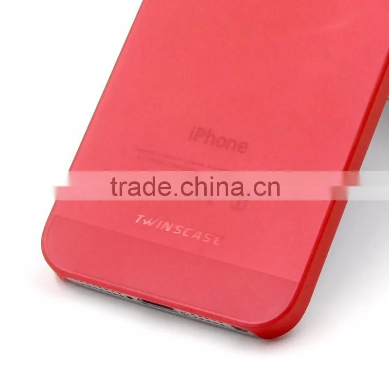 0.35mm Customize phone cases for iPhone SE, for iPhone SE mobile covers, PP case for iPhone 5S