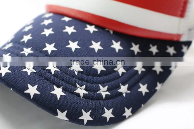 Flag trucker cap for sale for American country