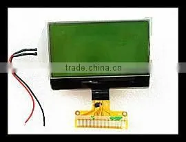 negative transmissive ink intelligent robot sweeper VA lcd display,black ground white symbols