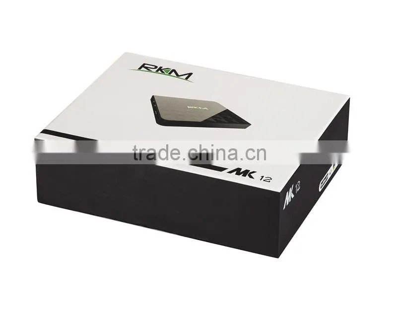 Rikomagic RKM AmlogicS812 quad core 4K android4.4 media player Dual band WIFI 1000M LAN bluetooth4.0-MK12
