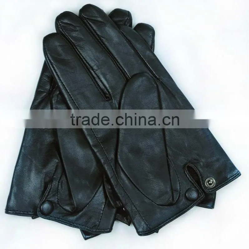 stylish black studded gloves in a big bow