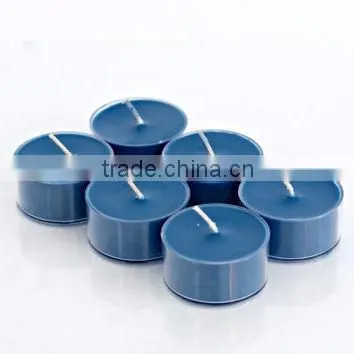 14g table candle with 3% fragrance natural wax in shape large tealight