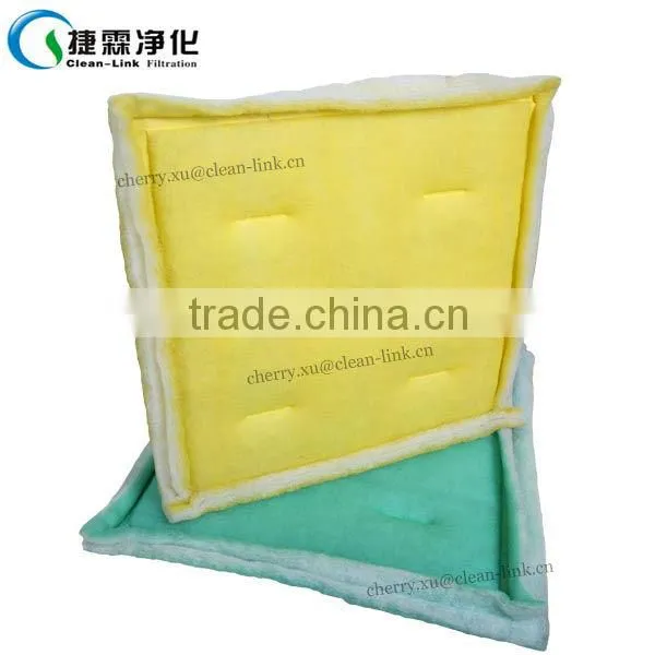 Synthetic fiber plank pre air filter and pannel filter and primary filter manufacture