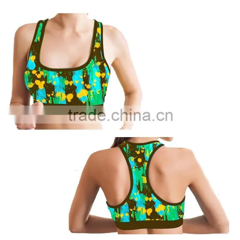 (OEM/ODM Factory) 001 custom yoga sports bra