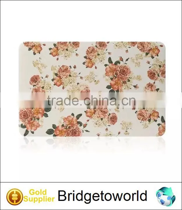 Beautiful Flowers Plastic Folio Cover for Macbook