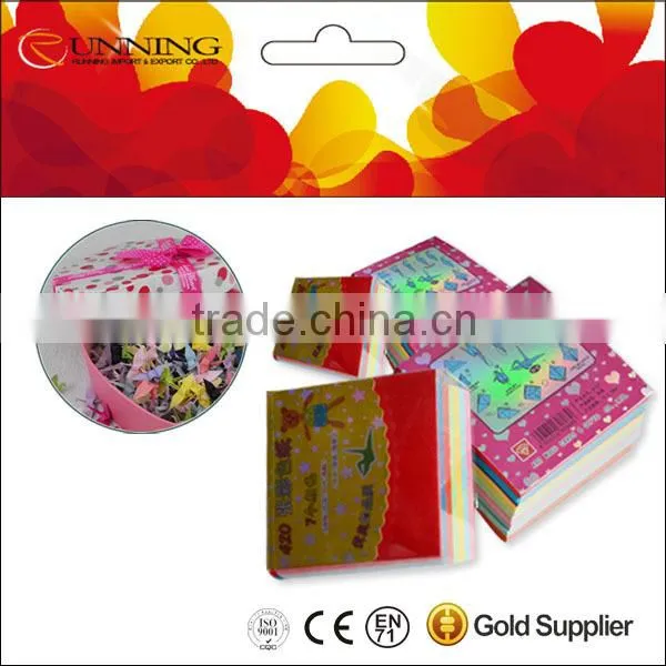 Eco-friendly Colorful DIY Origami Paper for Sale