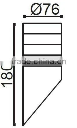 Modern decorative with silicone rubber gasket flood/garden light