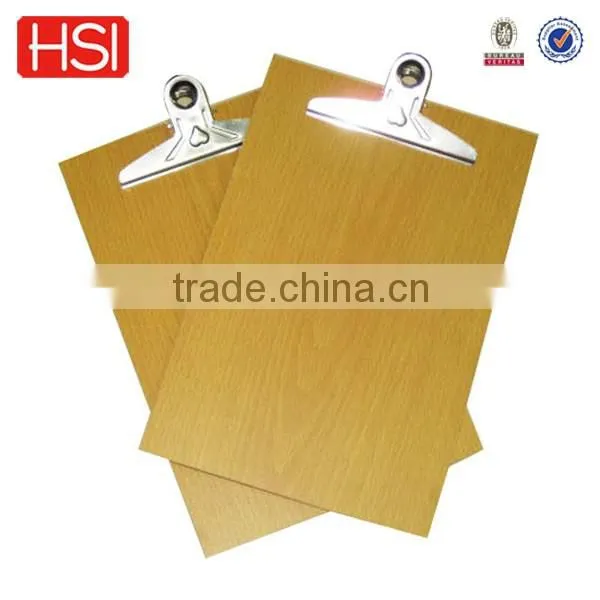 clip board with metal clip binder