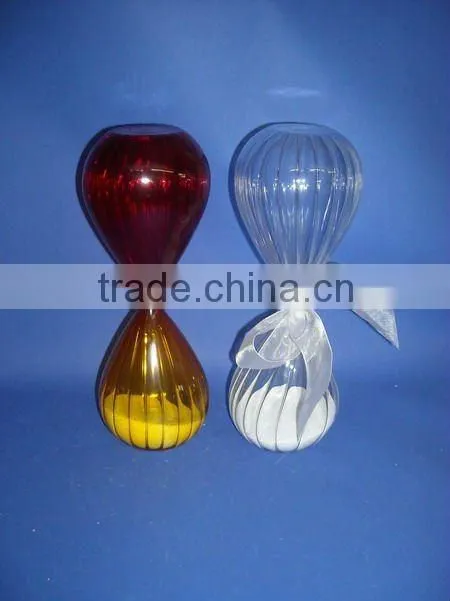 fair wholesale transparent sand timer hourglass handicrafts