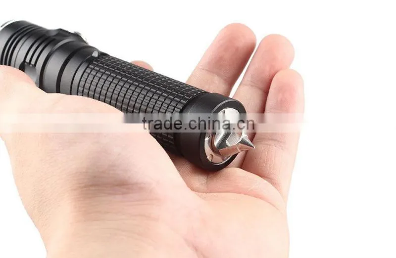 High Power self-defense flashlight police flashlight torch 1101 Multi-function torch